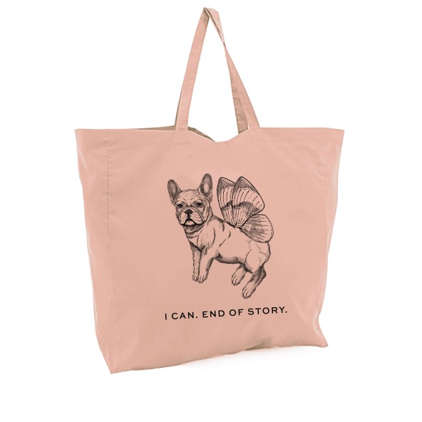 strawberry & cream Tote Frenchie