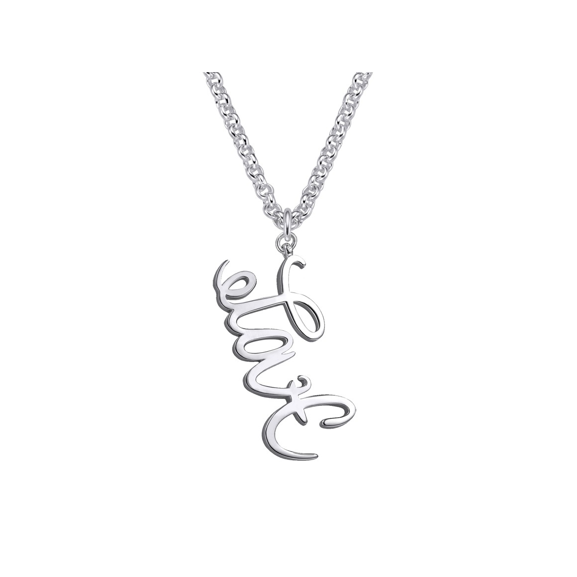 Halskette Love-Hate Bold Sterlingsilber