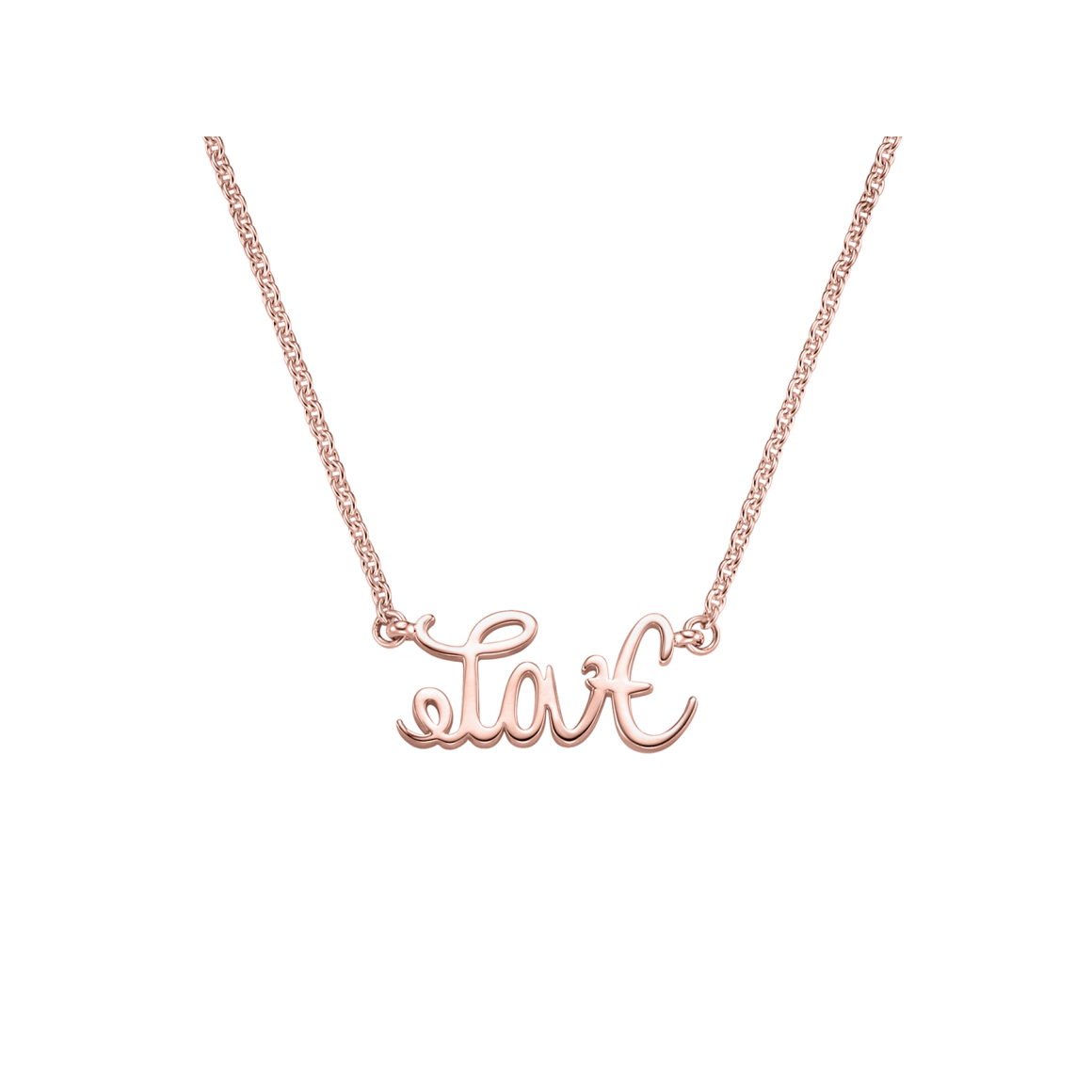Halskette Love-Hate 18 Karat Roségold