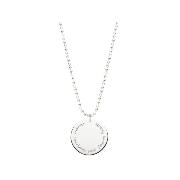 necklace maxi 18 karat white gold