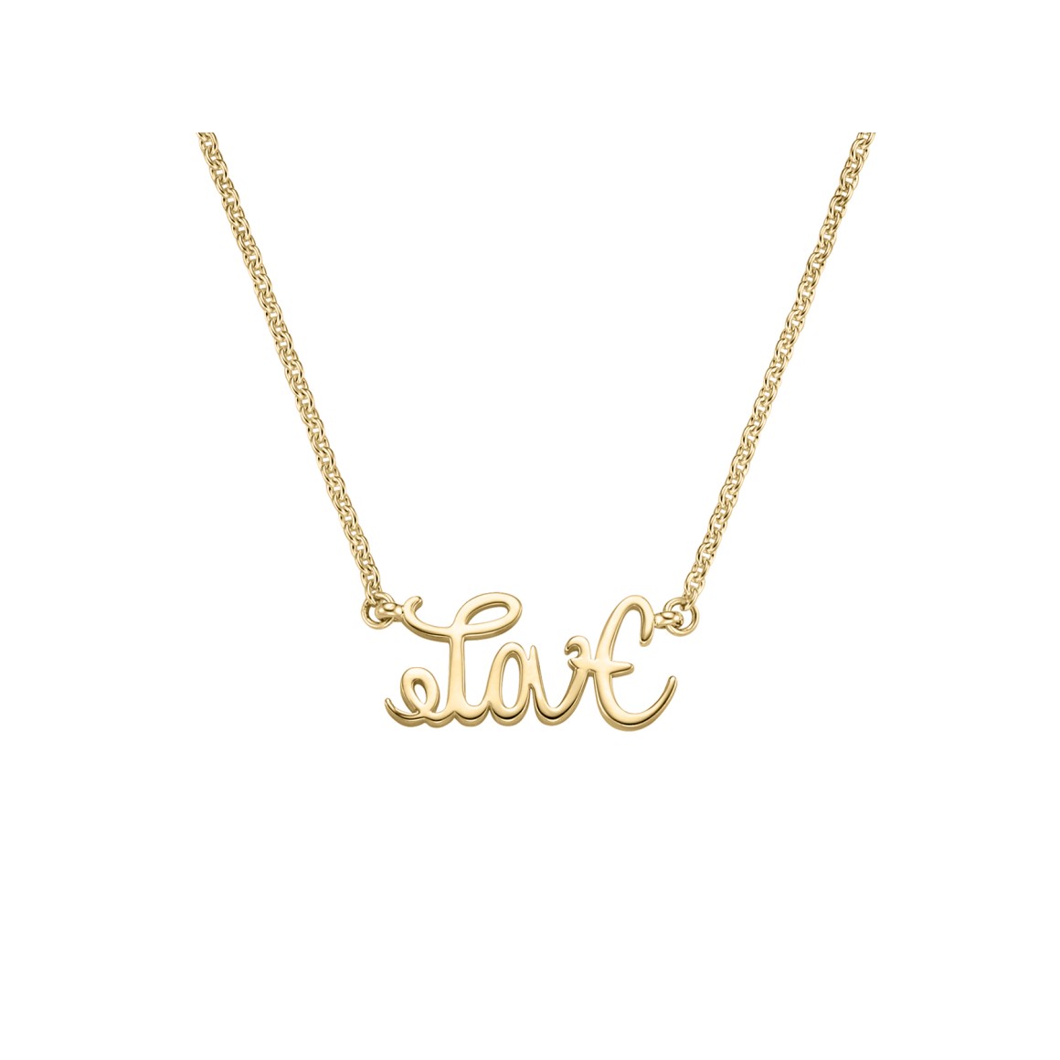 Necklace Love-Hate 18 Karat Gold